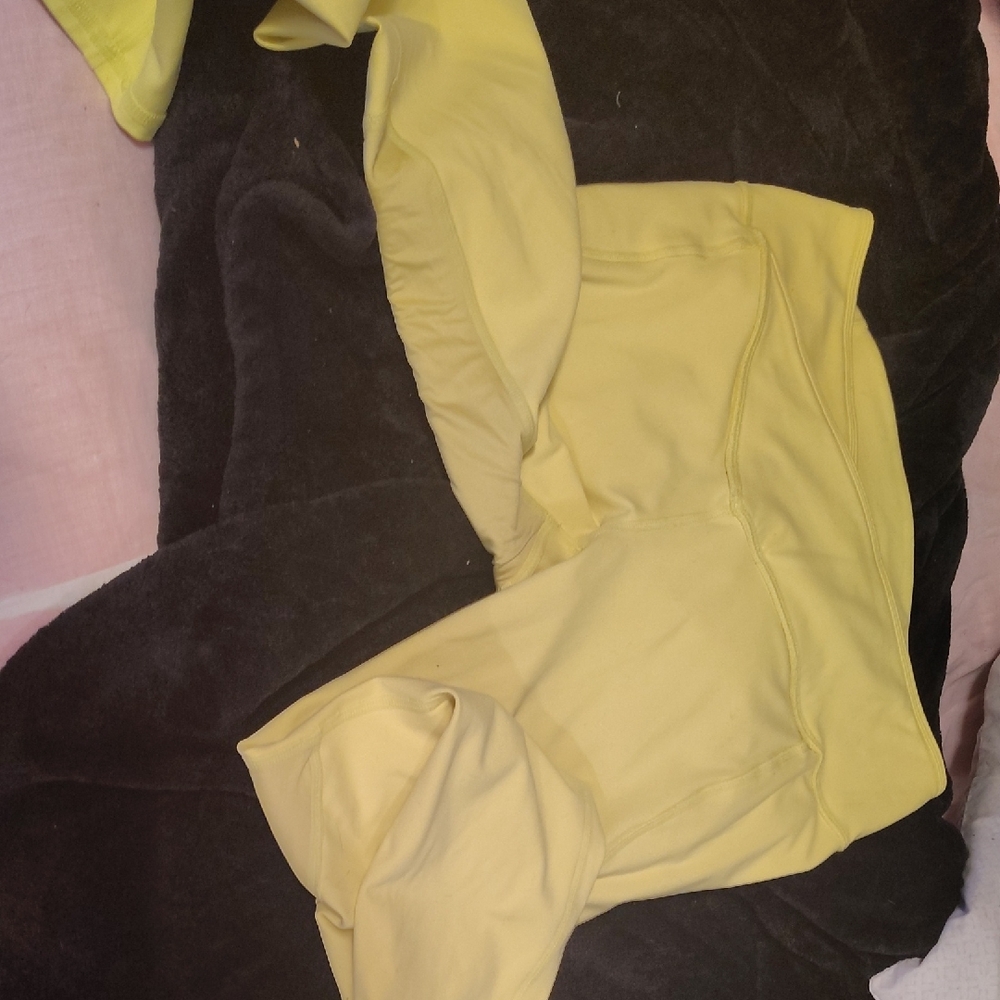 Fabletics Cream Leggings